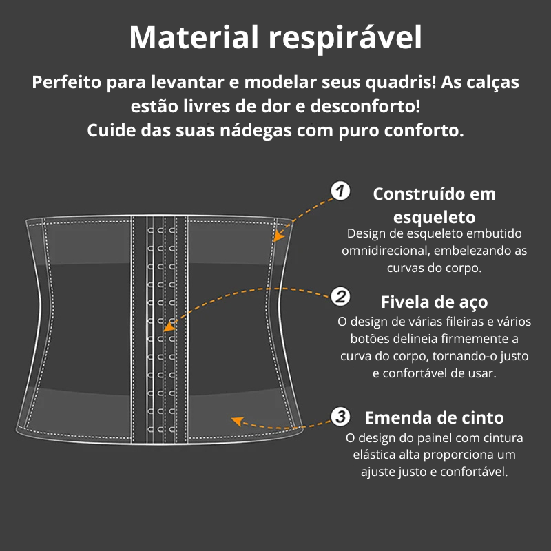 Cintura Trainer para Homens Cinto de Controle de Barriga, Apoio Lombar, Cinto de Compressão, Shapewear